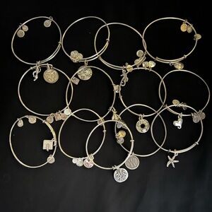 Lot of Alex and Ani bracelets